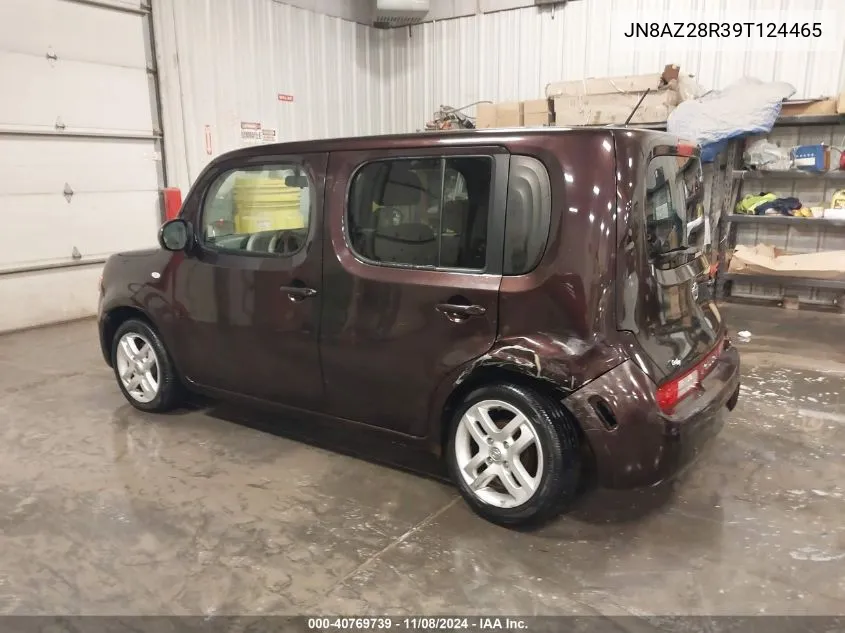 2009 Nissan Cube 1.8Sl VIN: JN8AZ28R39T124465 Lot: 40769739