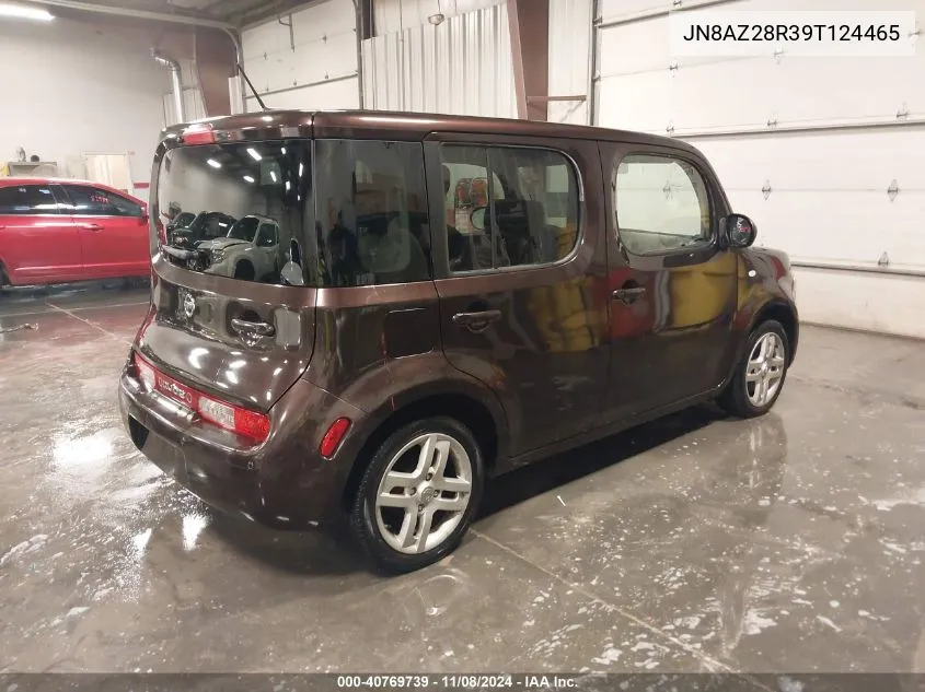 2009 Nissan Cube 1.8Sl VIN: JN8AZ28R39T124465 Lot: 40769739