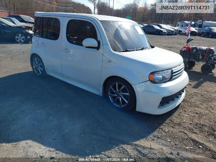 2009 Nissan Cube 1.8 Krom VIN: JN8AZ28R39T114731 Lot: 40798405