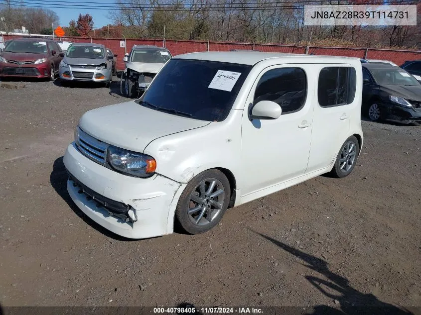 2009 Nissan Cube 1.8 Krom VIN: JN8AZ28R39T114731 Lot: 40798405