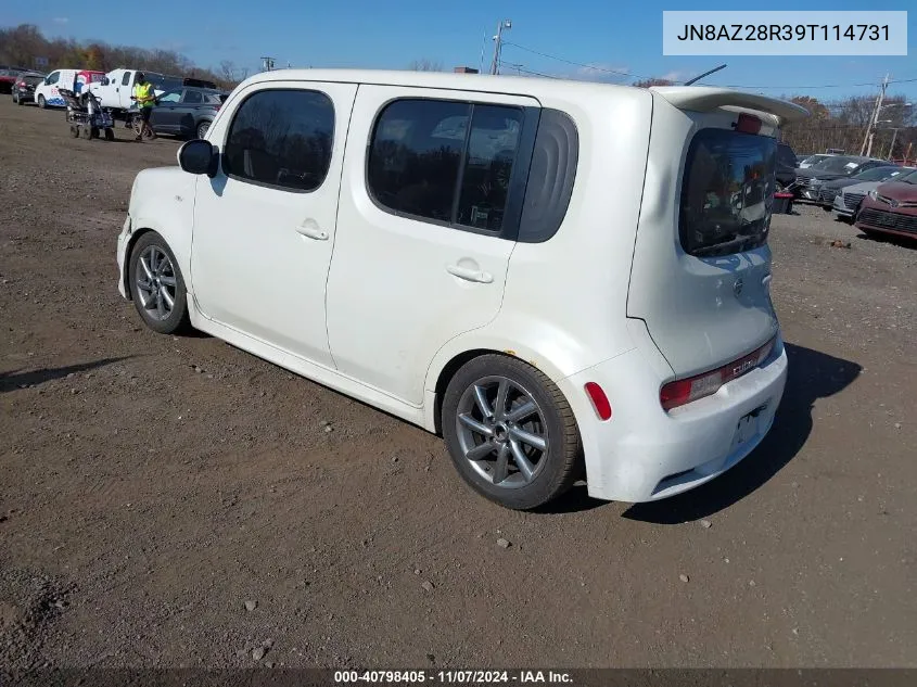 2009 Nissan Cube 1.8 Krom VIN: JN8AZ28R39T114731 Lot: 40798405