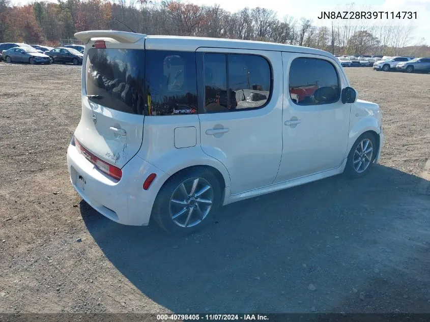 2009 Nissan Cube 1.8 Krom VIN: JN8AZ28R39T114731 Lot: 40798405