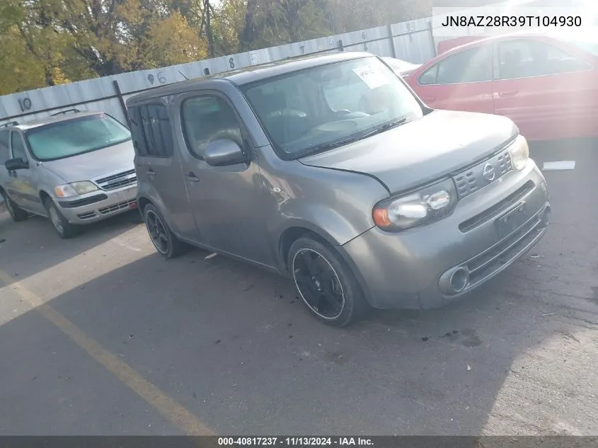 2009 Nissan Cube 1.8S VIN: JN8AZ28R39T104930 Lot: 40817237