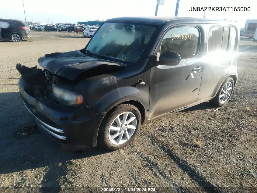 2010 Nissan Cube S/Sl/Krom VIN: JN8AZ2KR3AT165000 Lot: 30048873