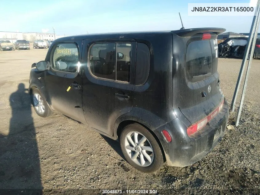 2010 Nissan Cube S/Sl/Krom VIN: JN8AZ2KR3AT165000 Lot: 30048873