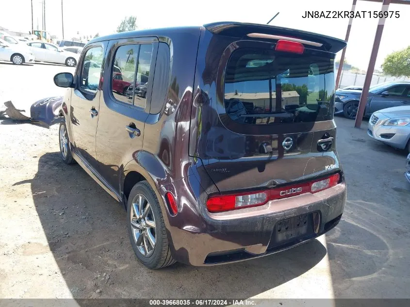 2010 Nissan Cube 1.8 Krom VIN: JN8AZ2KR3AT156975 Lot: 39668035