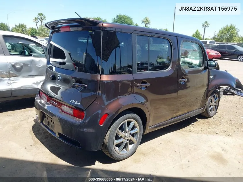 2010 Nissan Cube 1.8 Krom VIN: JN8AZ2KR3AT156975 Lot: 39668035