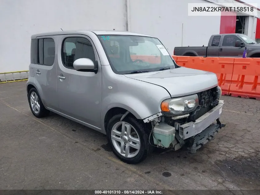 2010 Nissan Cube 1.8Sl VIN: JN8AZ2KR7AT158518 Lot: 40101310