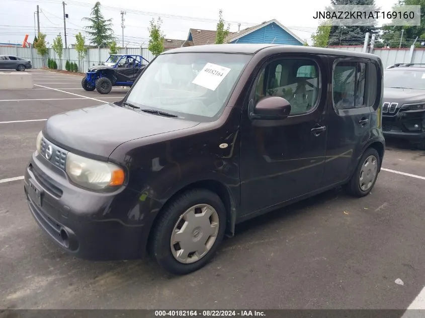 2010 Nissan Cube 1.8S VIN: JN8AZ2KR1AT169160 Lot: 40182164