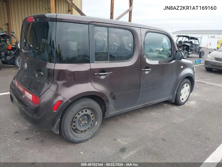 2010 Nissan Cube 1.8S VIN: JN8AZ2KR1AT169160 Lot: 40182164