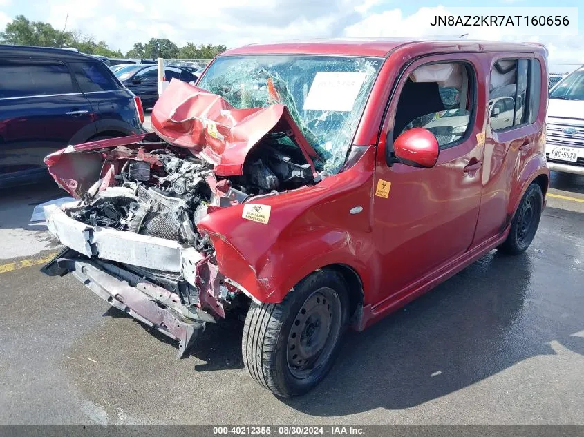 2010 Nissan Cube 1.8S VIN: JN8AZ2KR7AT160656 Lot: 40212355