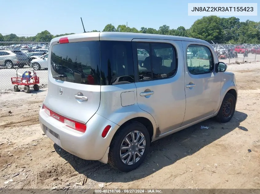 2010 Nissan Cube 1.8S VIN: JN8AZ2KR3AT155423 Lot: 40218766