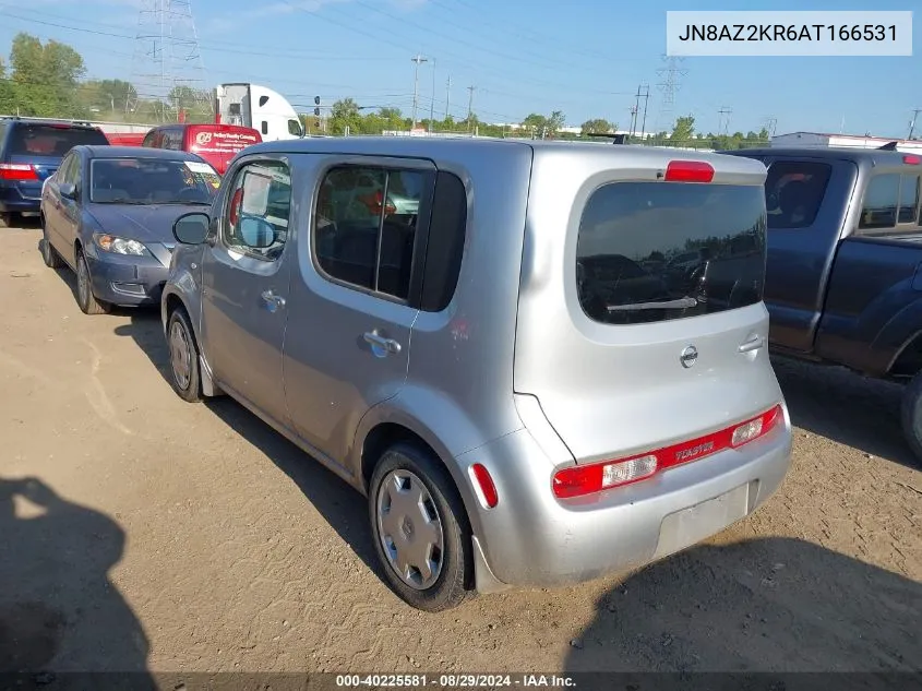 2010 Nissan Cube 1.8S VIN: JN8AZ2KR6AT166531 Lot: 40225581