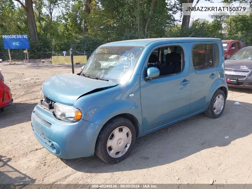 2010 Nissan Cube 1.8S VIN: JN8AZ2KR1AT150379 Lot: 40249536