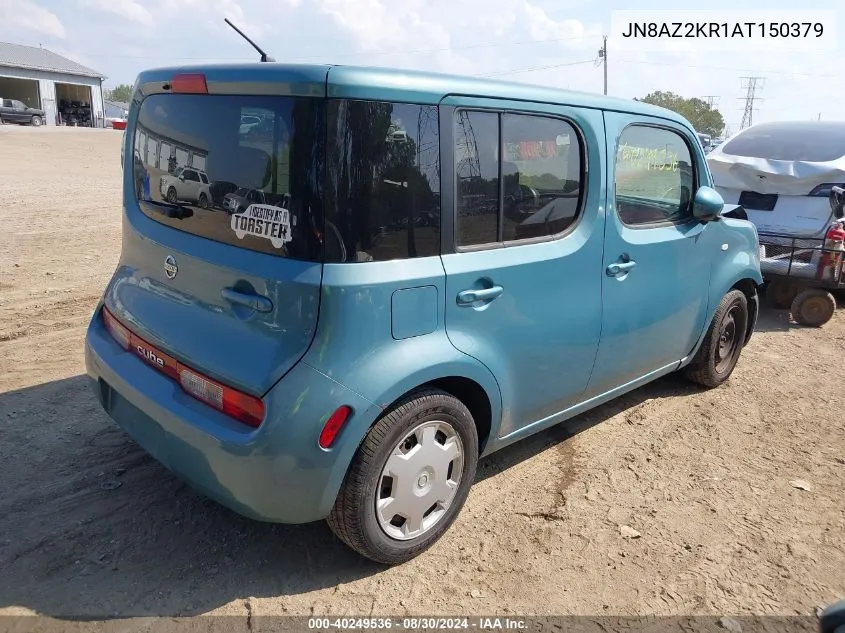 2010 Nissan Cube 1.8S VIN: JN8AZ2KR1AT150379 Lot: 40249536