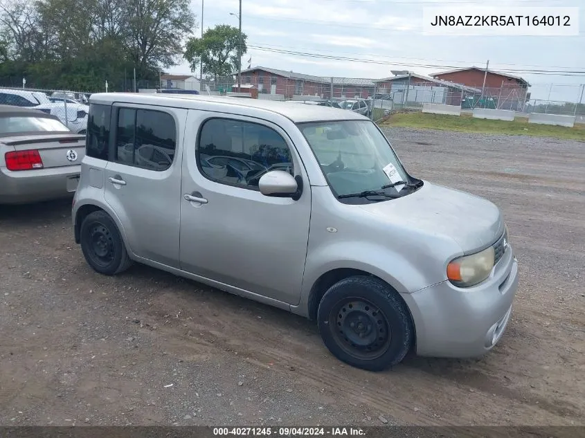 2010 Nissan Cube S/Sl/Krom VIN: JN8AZ2KR5AT164012 Lot: 40271245