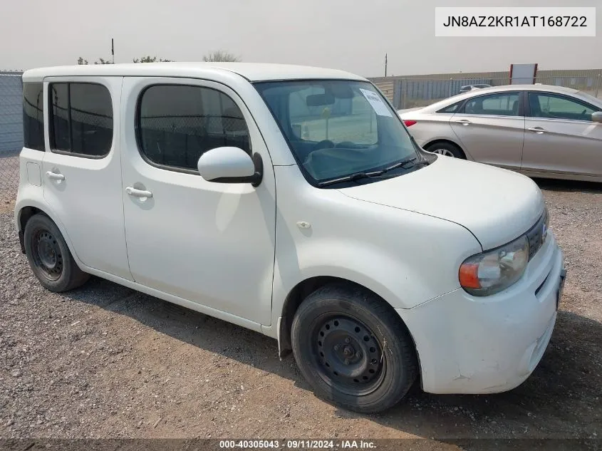 2010 Nissan Cube S/Sl/Krom VIN: JN8AZ2KR1AT168722 Lot: 40305043