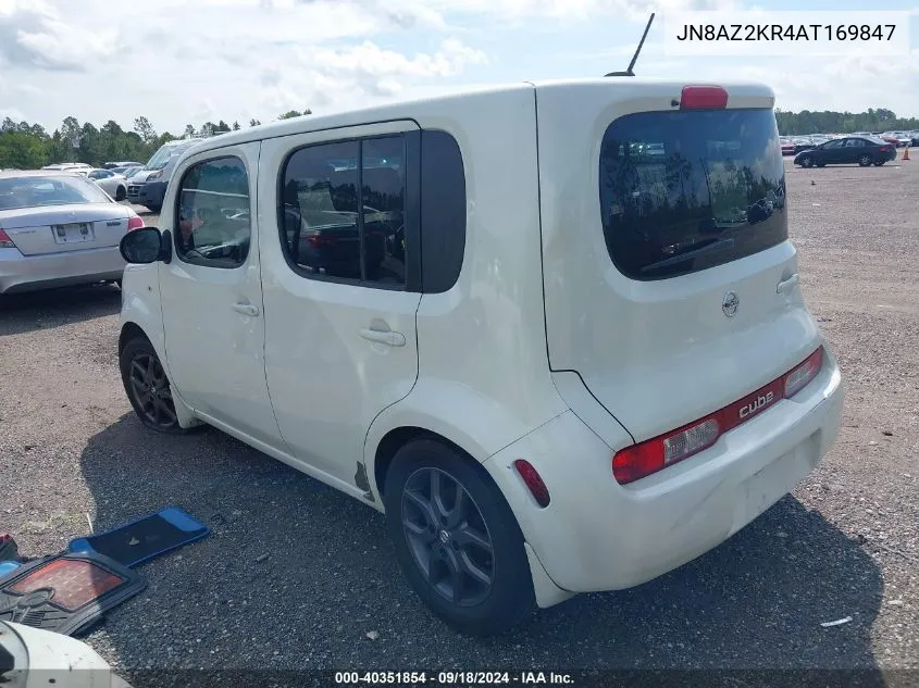 JN8AZ2KR4AT169847 2010 Nissan Cube 1.8Sl