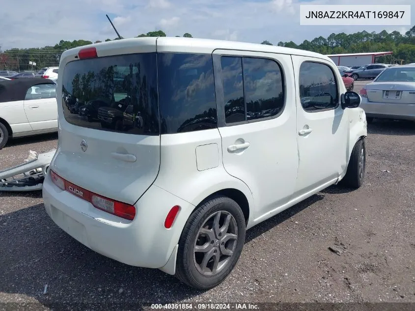 JN8AZ2KR4AT169847 2010 Nissan Cube 1.8Sl