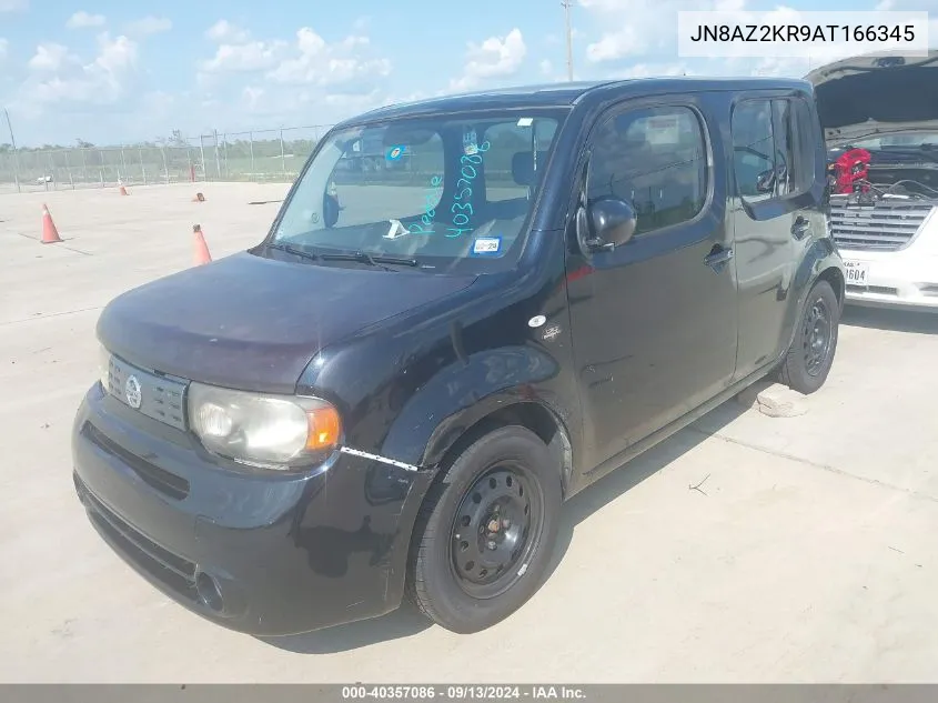 2010 Nissan Cube 1.8 VIN: JN8AZ2KR9AT166345 Lot: 40357086