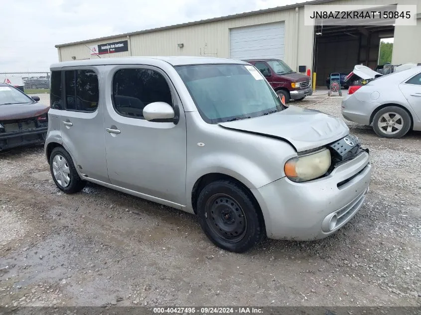 2010 Nissan Cube 1.8S VIN: JN8AZ2KR4AT150845 Lot: 40427495