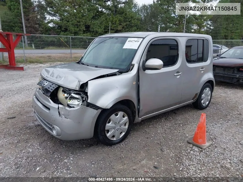 2010 Nissan Cube 1.8S VIN: JN8AZ2KR4AT150845 Lot: 40427495