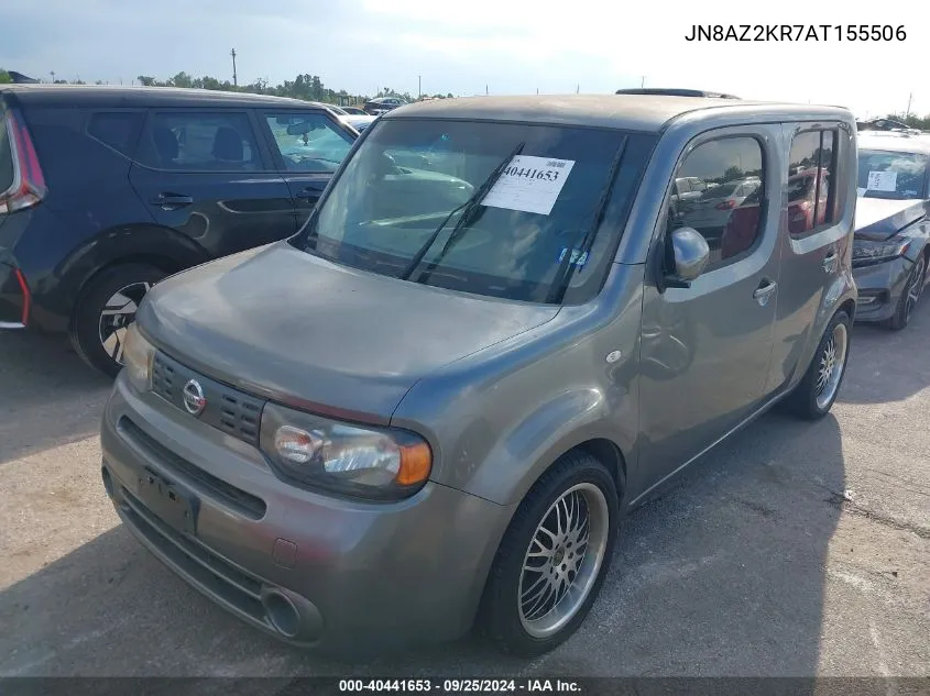 2010 Nissan Cube 1.8S VIN: JN8AZ2KR7AT155506 Lot: 40441653