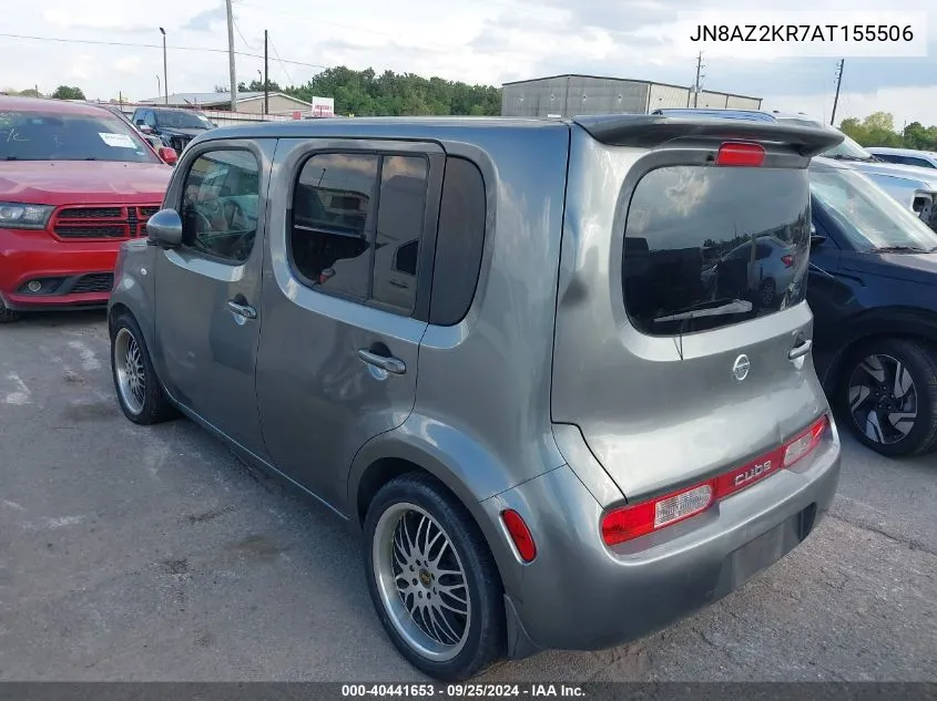 2010 Nissan Cube 1.8S VIN: JN8AZ2KR7AT155506 Lot: 40441653