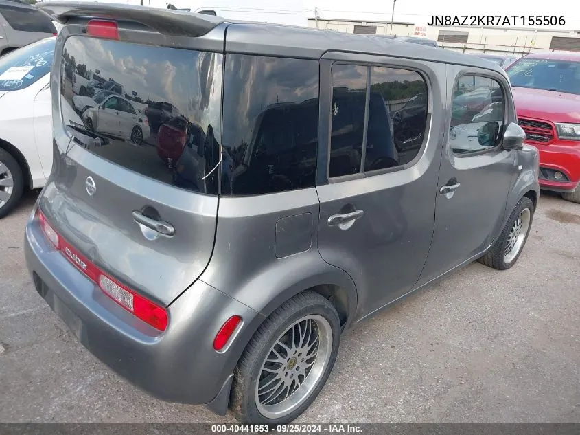 2010 Nissan Cube 1.8S VIN: JN8AZ2KR7AT155506 Lot: 40441653