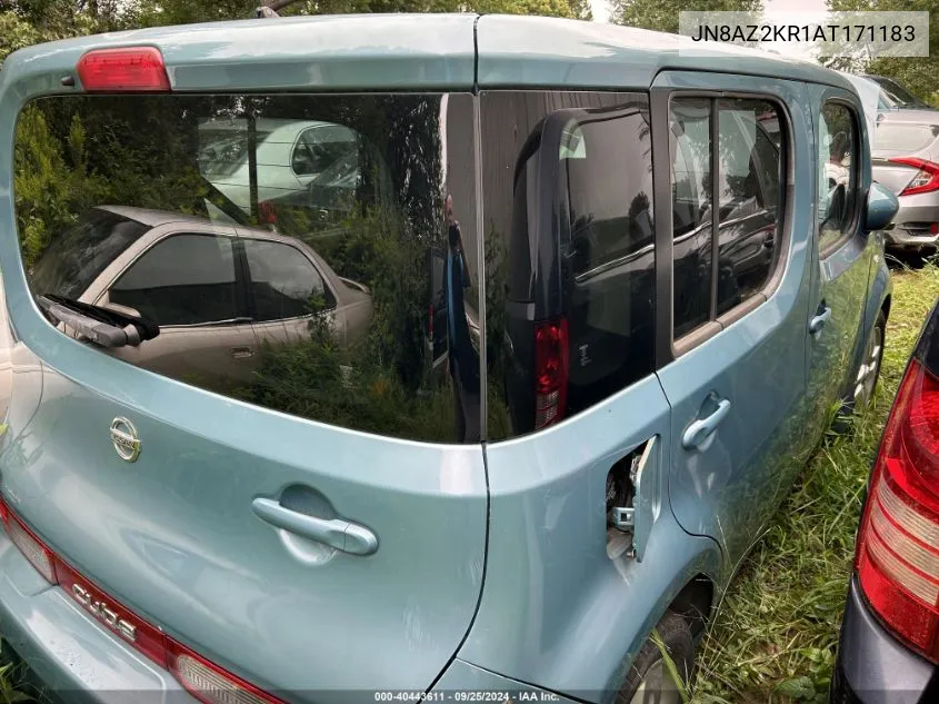 2010 Nissan Cube VIN: JN8AZ2KR1AT171183 Lot: 40443611