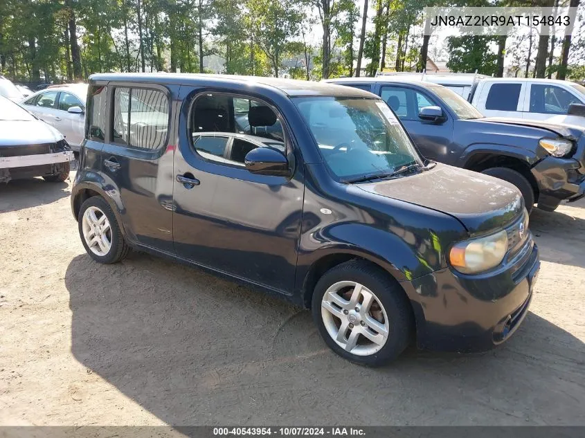 2010 Nissan Cube 1.8Sl VIN: JN8AZ2KR9AT154843 Lot: 40543954