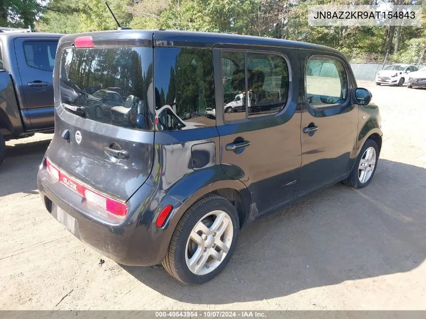 2010 Nissan Cube 1.8Sl VIN: JN8AZ2KR9AT154843 Lot: 40543954