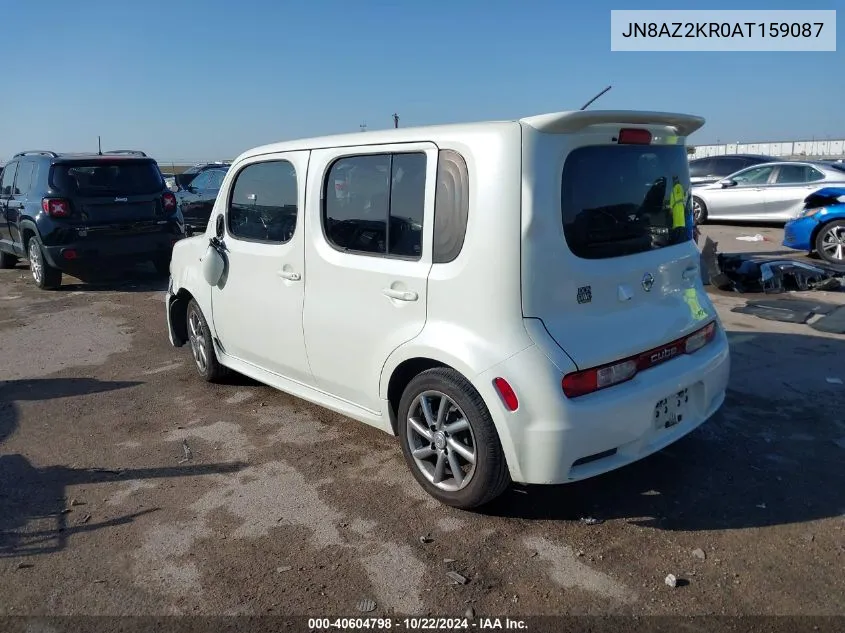 2010 Nissan Cube 1.8 Krom VIN: JN8AZ2KR0AT159087 Lot: 40604798