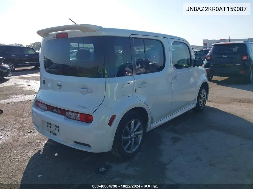 2010 Nissan Cube 1.8 Krom VIN: JN8AZ2KR0AT159087 Lot: 40604798