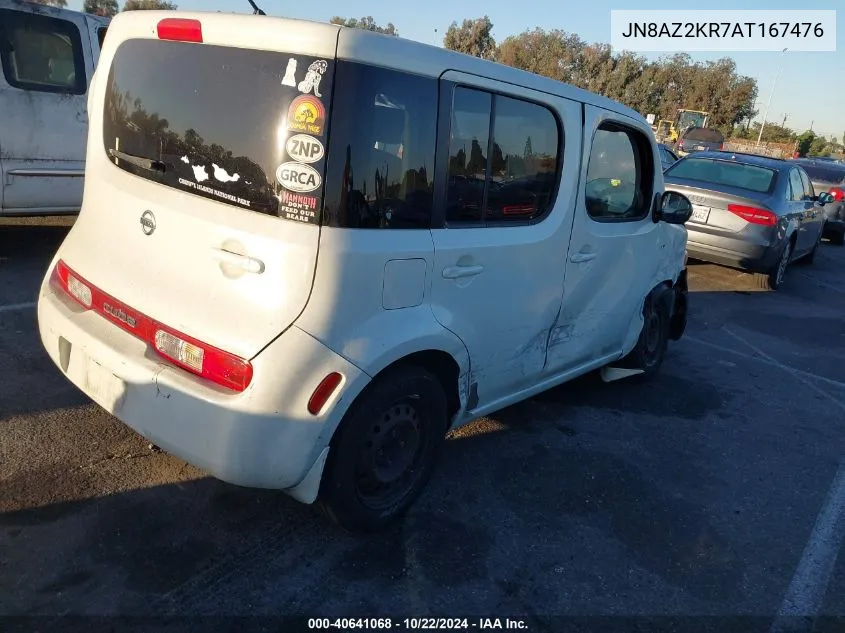 2010 Nissan Cube 1.8S VIN: JN8AZ2KR7AT167476 Lot: 40641068