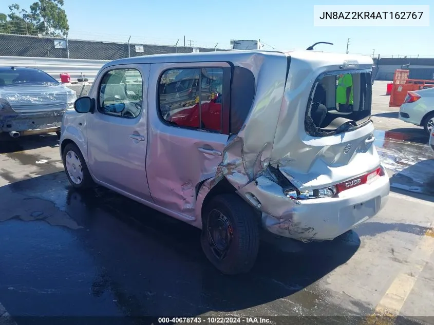 2010 Nissan Cube 1.8S VIN: JN8AZ2KR4AT162767 Lot: 40678743