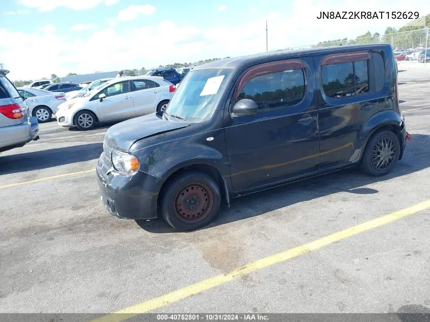 2010 Nissan Cube 1.8S VIN: JN8AZ2KR8AT152629 Lot: 40752801