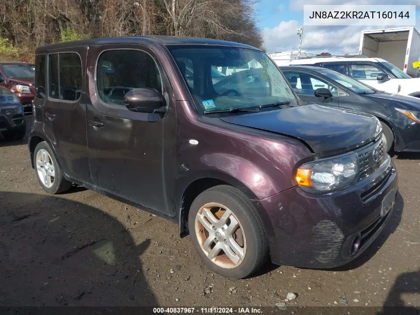 2010 Nissan Cube 1.8Sl VIN: JN8AZ2KR2AT160144 Lot: 40837967