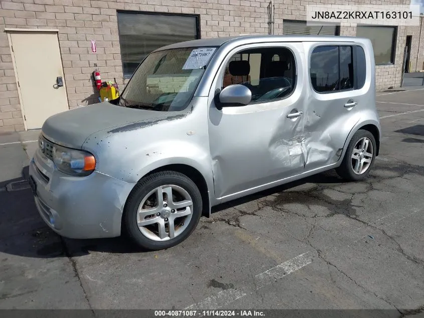 2010 Nissan Cube 1.8Sl VIN: JN8AZ2KRXAT163101 Lot: 40871087