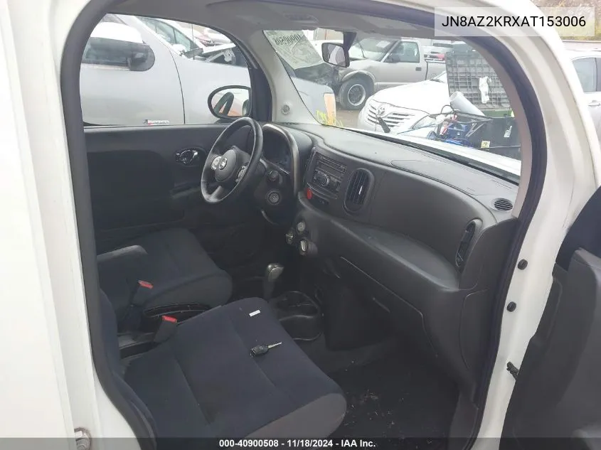 2010 Nissan Cube 1.8S VIN: JN8AZ2KRXAT153006 Lot: 40900508