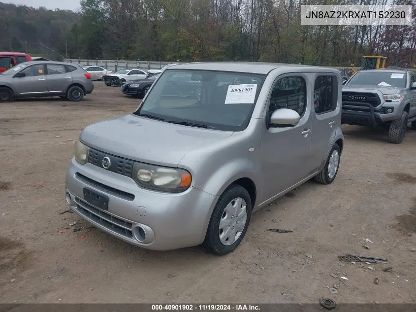 2010 Nissan Cube 1.8S VIN: JN8AZ2KRXAT152230 Lot: 40901902