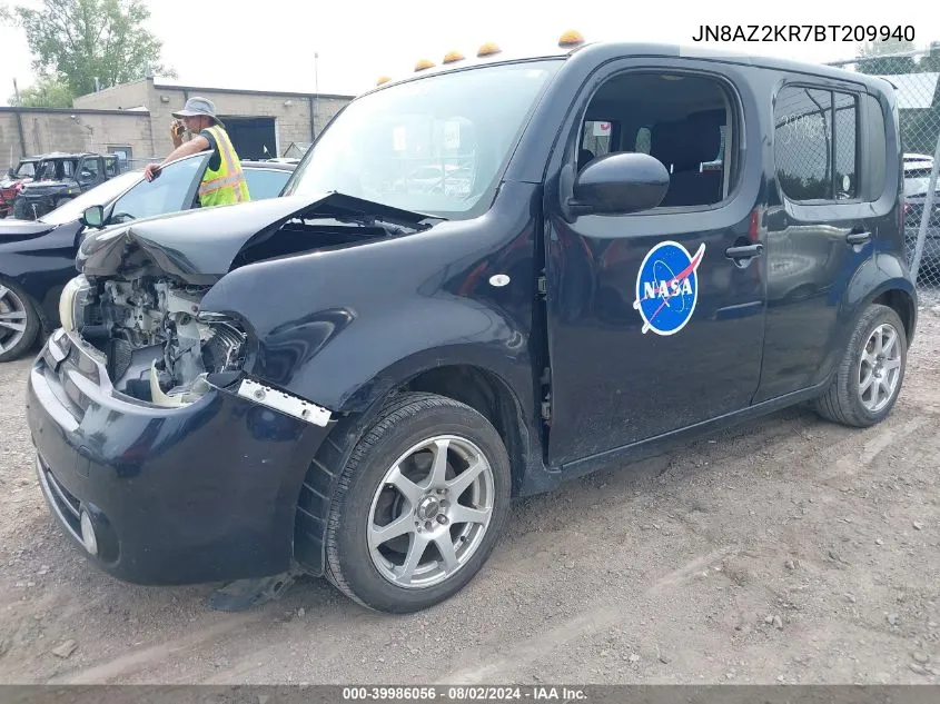 JN8AZ2KR7BT209940 2011 Nissan Cube 1.8S