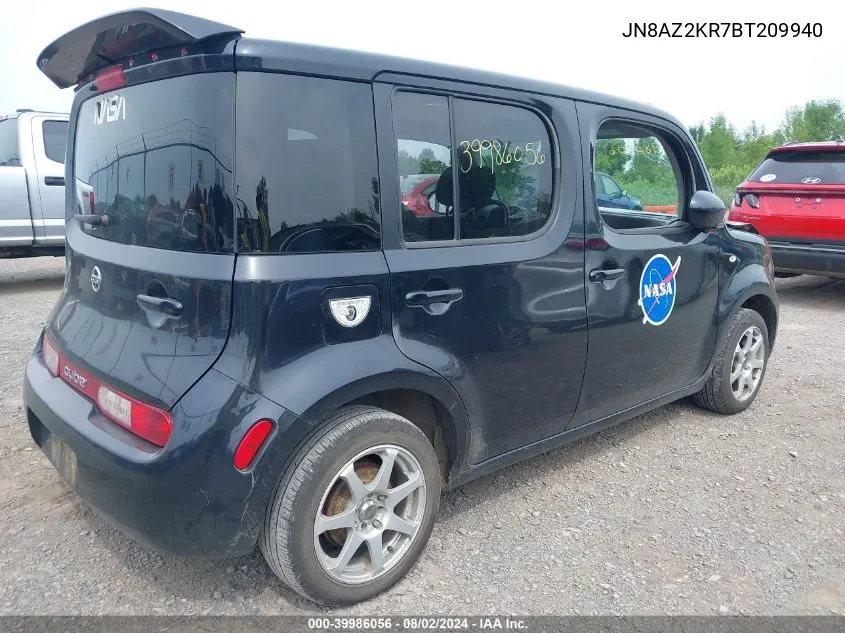 JN8AZ2KR7BT209940 2011 Nissan Cube 1.8S