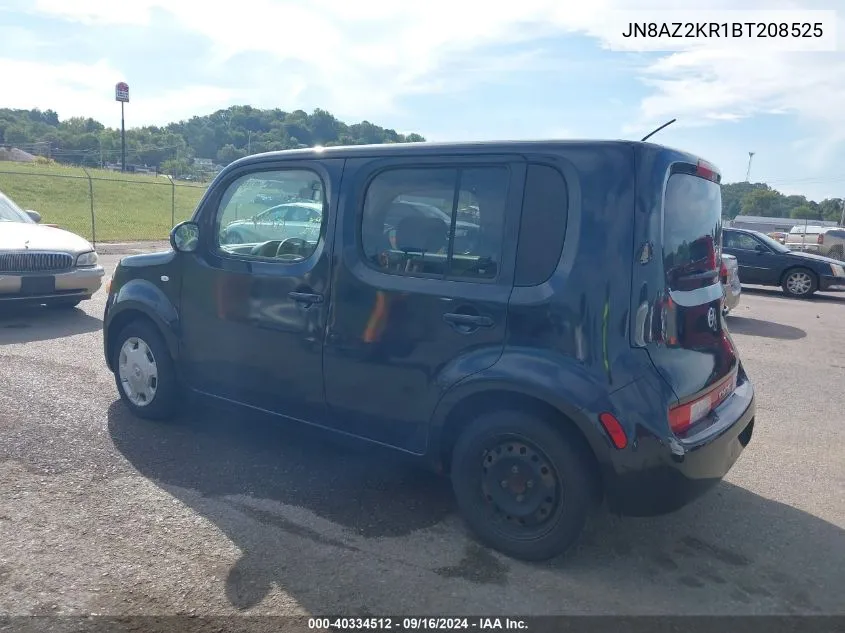 2011 Nissan Cube S/Sl/Krom VIN: JN8AZ2KR1BT208525 Lot: 40334512