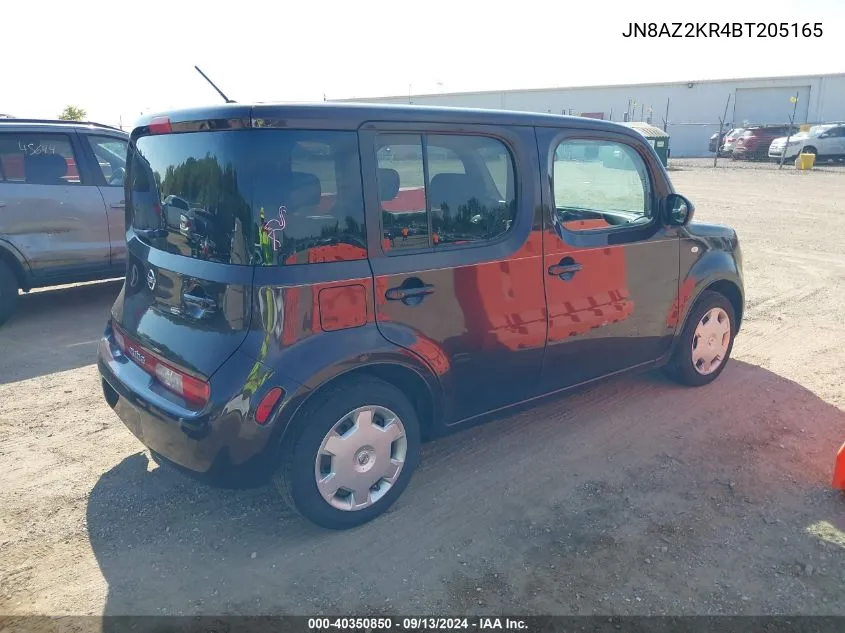 JN8AZ2KR4BT205165 2011 Nissan Cube S/Sl/Krom