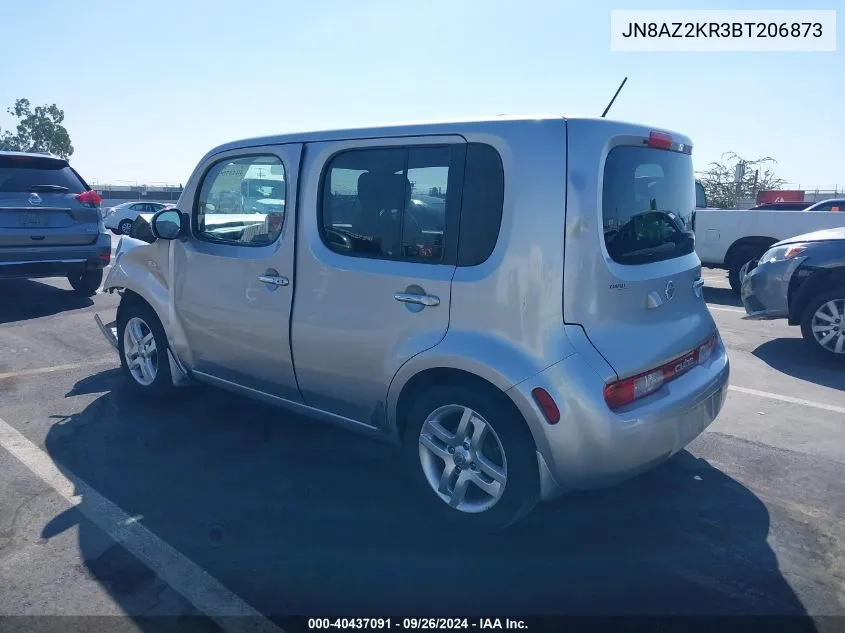 2011 Nissan Cube 1.8Sl VIN: JN8AZ2KR3BT206873 Lot: 40437091