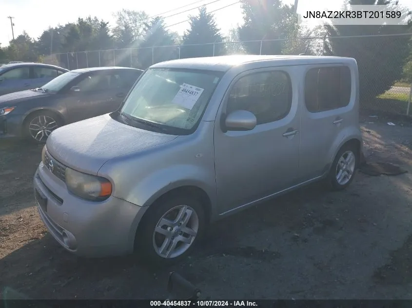 2011 Nissan Cube 1.8Sl VIN: JN8AZ2KR3BT201589 Lot: 40454837