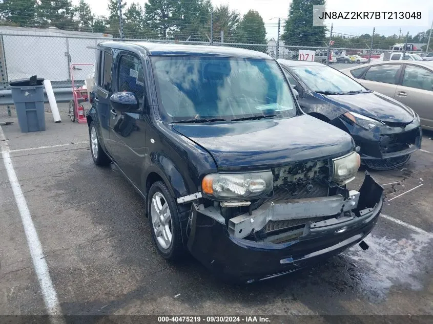 2011 Nissan Cube 1.8Sl VIN: JN8AZ2KR7BT213048 Lot: 40475219