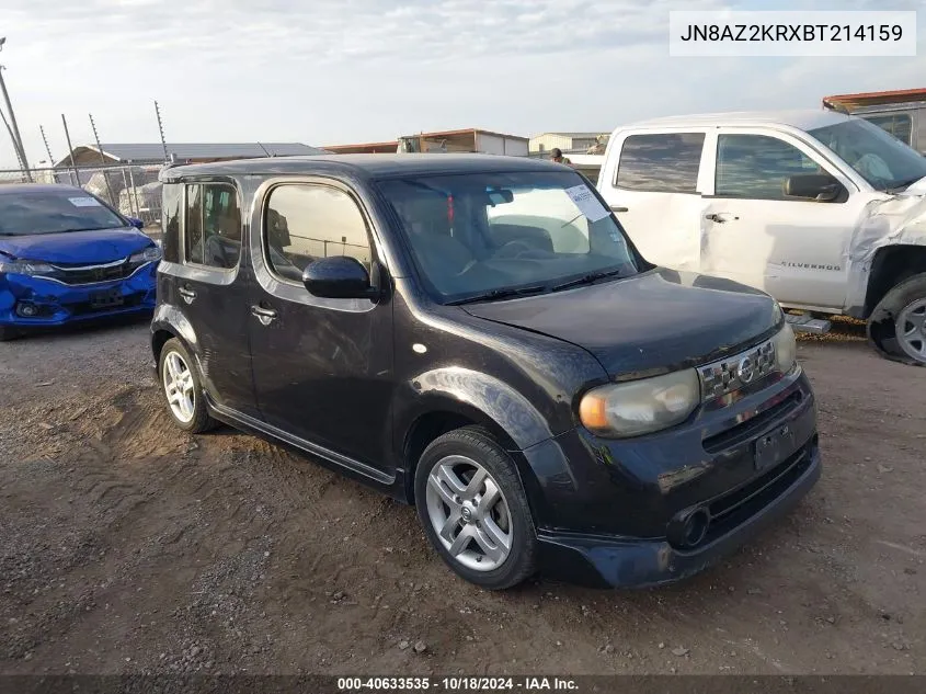 2011 Nissan Cube 1.8S VIN: JN8AZ2KRXBT214159 Lot: 40633535