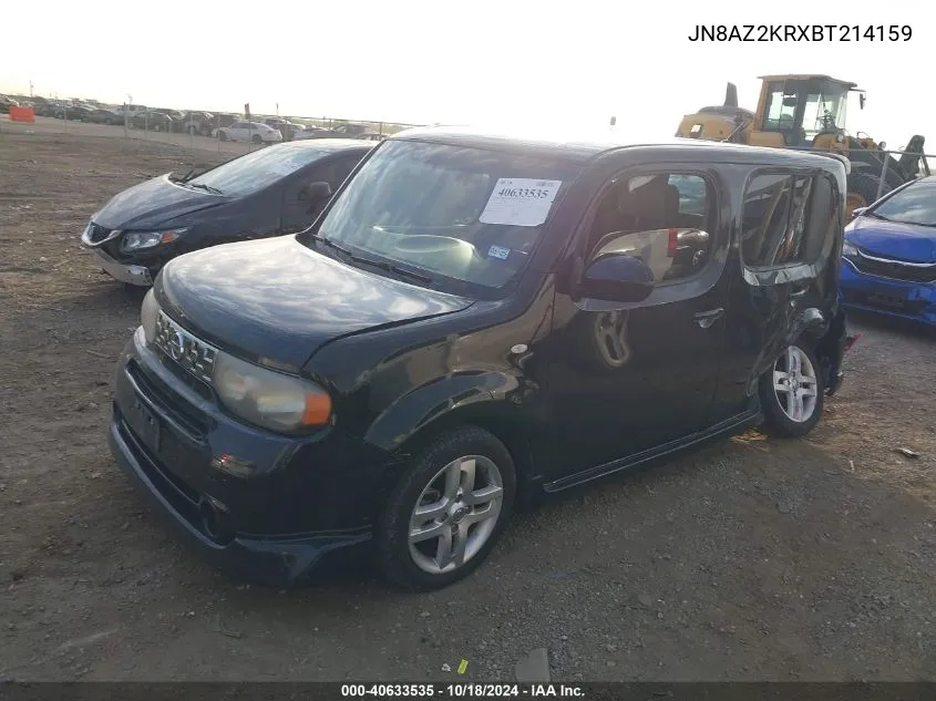 2011 Nissan Cube 1.8S VIN: JN8AZ2KRXBT214159 Lot: 40633535